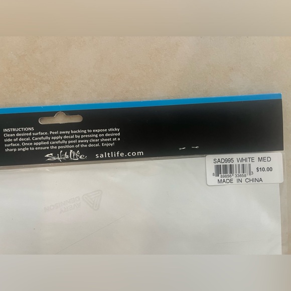 Salt life sticker/decal, palm tree, and heart, new - Picture 2 of 2